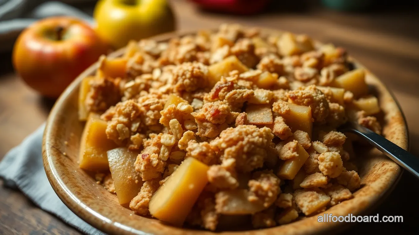 Classic Apple Crisp Recipe: A Cozy Comforting Dessert Classic Apple Crisp with Oat Topping