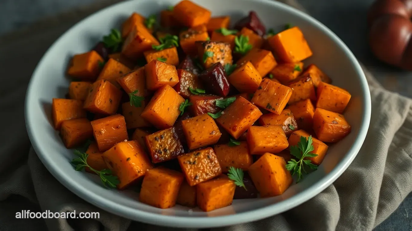 Easy & Flavor-Packed Roasted Sweet Potatoes: My Herb-Glazed Recipe Savory Herb-Roasted Sweet Potatoes