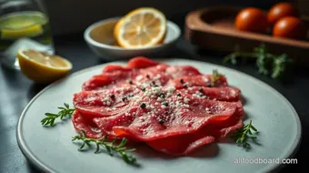 Classic Beef Carpaccio: Your Go-To Easy Appetizer Recipe recipe card