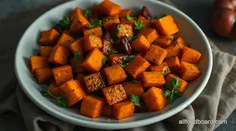 Easy & Flavor-Packed Roasted Sweet Potatoes: My Herb-Glazed Recipe recipe card