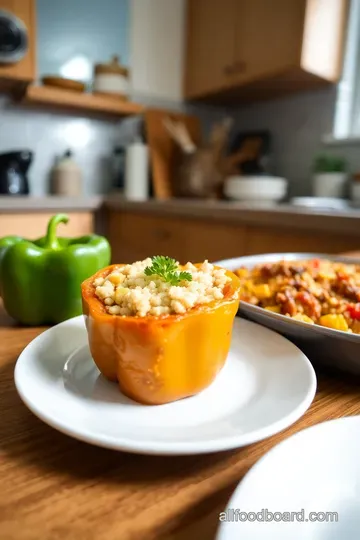 Cheesy Stuffed Bell Pepper Casserole steps