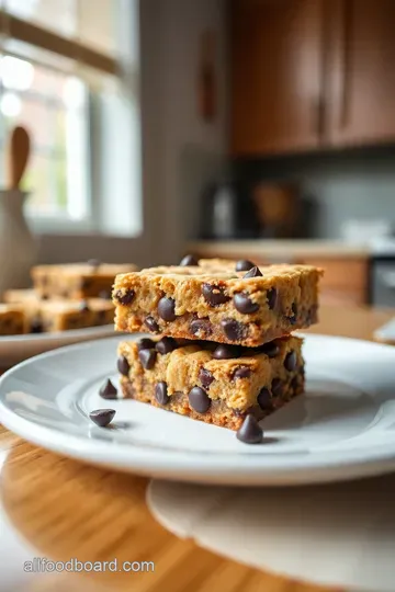 Chewy Chocolate Chip Cookie Bars steps