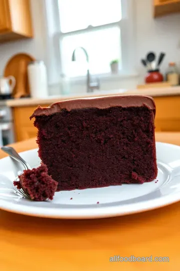 Chocolate Velvet Cake steps
