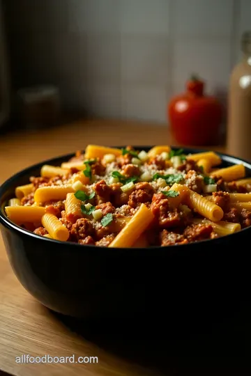 Classic Baked Ziti: Comfort Food at Its Best! presentation