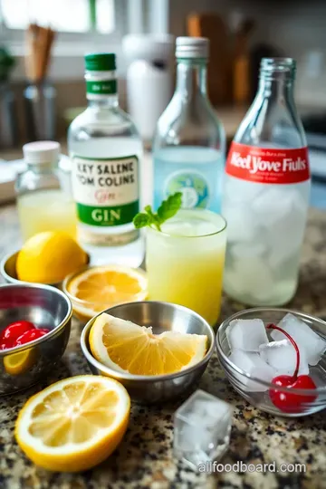Classic Tom Collins: A Refreshing Citrus Delight ingredients