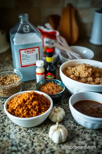 Crispy Cajun Deep Fried Turkey ingredients