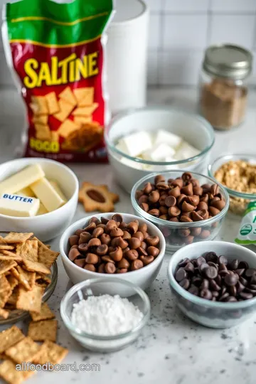 Decadent Christmas Crack: A Sweet and Salty Delight ingredients