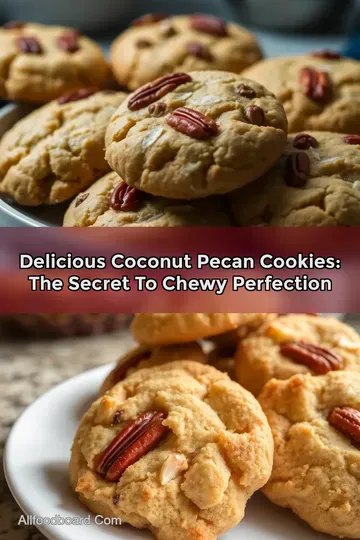 Delicious Coconut Pecan Cookies: The Secret to Chewy Perfection