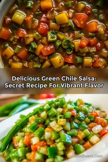 Delicious Green Chile Salsa: Secret Recipe for Vibrant Flavor