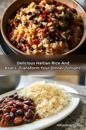 Delicious Haitian Rice and Beans: Transform Your Dinner Tonight!