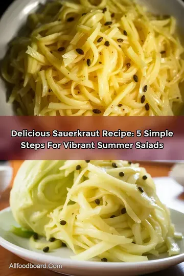 Delicious Sauerkraut Recipe: 5 Simple Steps for Vibrant Summer Salads