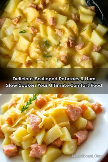 Delicious Scalloped Potatoes & Ham Slow Cooker: Your Ultimate Comfort Food