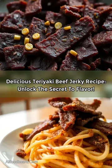 Delicious Teriyaki Beef Jerky Recipe: Unlock the Secret to Flavor!