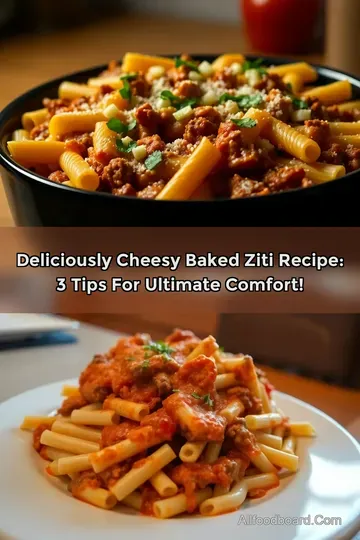 Deliciously Cheesy Baked Ziti Recipe: 3 Tips for Ultimate Comfort!