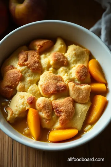 Easy Peach Cobbler: A Southern Classic with a Twist presentation