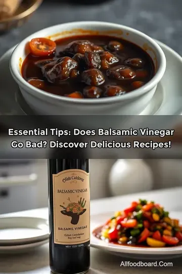 Essential Tips: Does Balsamic Vinegar Go Bad? Discover Delicious Recipes!