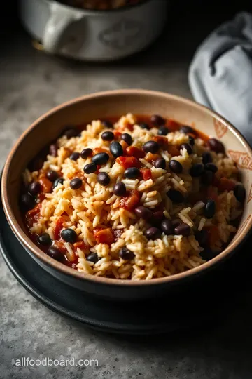 Haitian Rice and Beans (Djon Djon Ji Frit) presentation