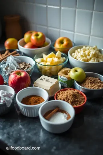 Irresistible Apple Pie Shots ingredients