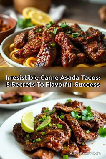 Irresistible Carne Asada Tacos: 5 Secrets to Flavorful Success