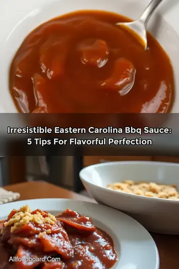 Irresistible Eastern Carolina BBQ Sauce: 5 Tips for Flavorful Perfection