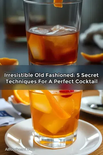 Irresistible Old Fashioned: 5 Secret Techniques for a Perfect Cocktail
