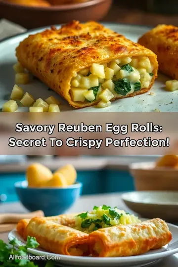 Savory Reuben Egg Rolls: Secret to Crispy Perfection!