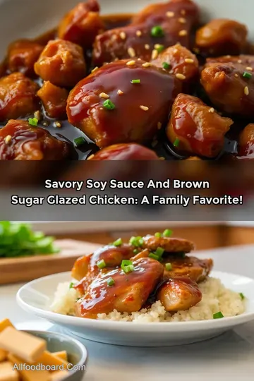 Savory Soy Sauce and Brown Sugar Glazed Chicken: A Family Favorite!