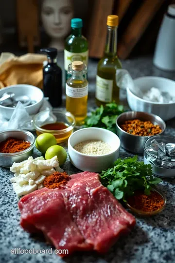 Savory Venison Fajitas: A Wild Twist on a Classic Favourite ingredients