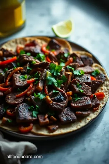 Savory Venison Fajitas: A Wild Twist on a Classic Favourite presentation
