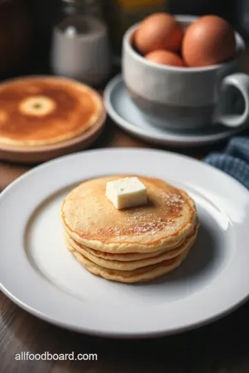 Scrumptious Cottage Cheese Pancakes presentation