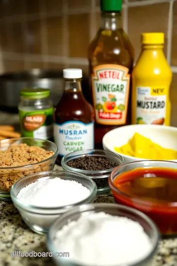 Southern Comfort: Authentic Eastern Carolina BBQ Sauce ingredients