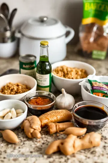 Sweet and Savory Soy-Glazed Chicken ingredients