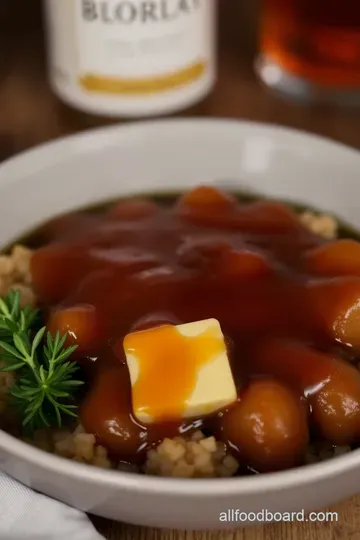 Sweet & Smoky Bourbon Maple Glaze presentation
