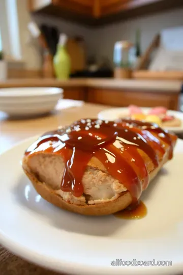 Sweet & Smoky Bourbon Maple Glaze steps