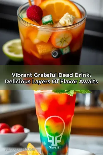 Vibrant Grateful Dead Drink: Delicious Layers of Flavor Awaits