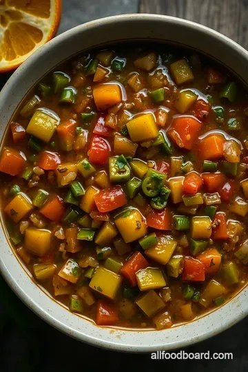 Vibrant Green Chile Salsa: A Flavorful Fiesta in a Bowl presentation