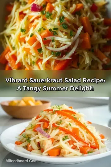 Vibrant Sauerkraut Salad Recipe: A Tangy Summer Delight!