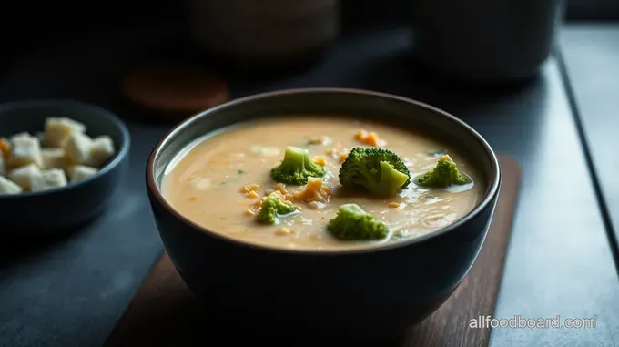 Cheesy Comfort: Broccoli Cheddar Soup