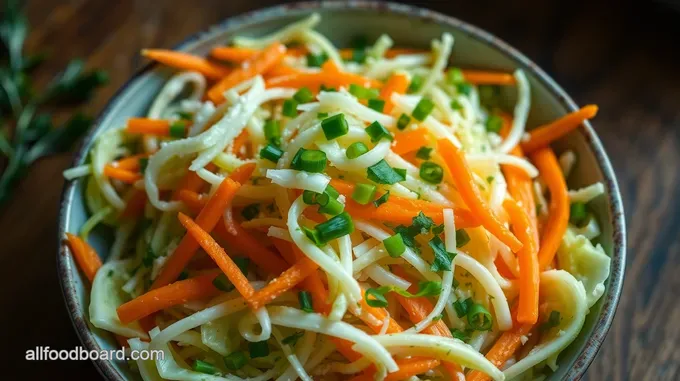 Crisp Fennel Slaw with a Zesty Citrus Dressing