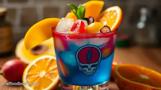 Grateful Dead Cocktail: A Colorful Tribute in a Glass