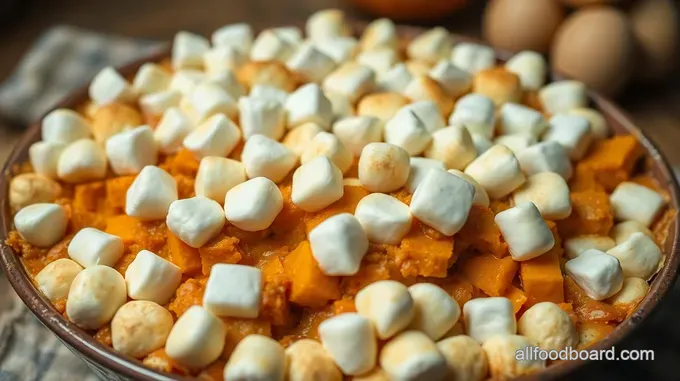 Heavenly Sweet Potato Casserole with Marshmallow Topping