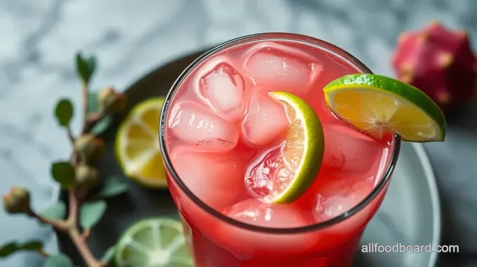 Prickly Pear Paradise: A Refreshing Cocktail Experience