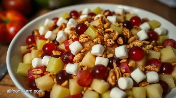 Taffy Apple Salad: A Sweet Crunchy Delight